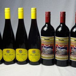 ドイツワイン7本セット ゲートロイトハウス グリューワイン(赤ワイン)1000ml×3本　赤ワイン4本750ml