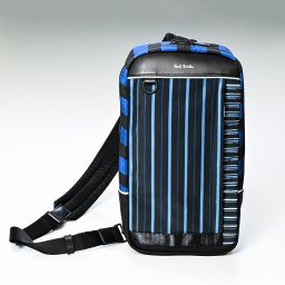 ポールスミス Paul Smith スリングバッグ ボディーバッグ ストライプ ブラック 5832/ASTRM 47 送別会 誕生日 お中元 結婚祝い 結婚式 彼氏 息子 夫 男性 ギフト 高級 父の日 母の日 即日発送 ホワイトデー