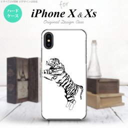 【iPhoneX】【スマホケース/スマホカバー】【アイフォンX】iPhoneX スマホケース カバー アイフォンX 虎 白 nk-ipx-566【メール便送料無料】