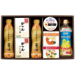 【送料無料・包装無料・のし無料】花霞 調味料詰合せ CR-DN(A3)ギフト 敬老の日 入学祝い 卒業祝い 就職祝い 結婚祝い 誕生日 出産祝い 引越祝い 香典返し 新盆 初盆 御礼 お中元 内祝い 快気祝い ご挨拶 志 法事