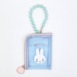 ミッフィー miffy なきがお デイリーポーチ (ブルー) ビジューシリーズ