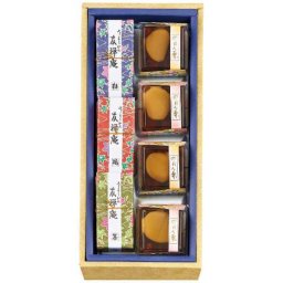 和菓子 詰め合わせ ギフト 羊羹 栗かのこ 河内駿河屋 花利休 練り羊羹 粒 梅 茶 栗 和スイーツ 個包装 贈り物 内祝い お返し 手土産 法事 仏事 お取り寄せ