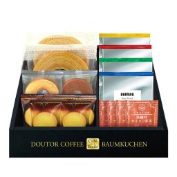 ドトールコーヒー＆バウムクーヘンセット【(税込)2700円→2430円 10％OFF】【熨斗・包装無料】