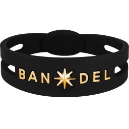 正規品 新品 BANDEL metal バンデル メタル ブレスレット METBBG BlackxGold ブラック ゴールド 黒 金 メンズ レディース ユニセックス S M L METBBGS METBBGM METBBGL