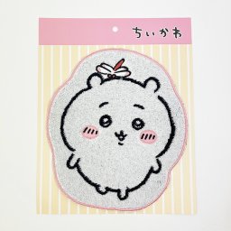 ちいかわ ダイカットタオルハンカチ(ピンク)