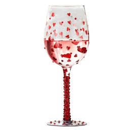 Lolita ワイングラス Red Hot 22.4cm レッド ホット | かわいい おしゃれ ポップ モダン デザイン食器 アート ロリータ･ヤンシー 正規輸入品