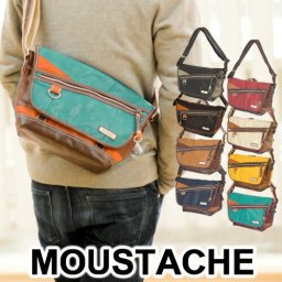 ムスタッシュ MOUSTACHE ショルダーバッグ VHW5531 メンズ 斜めがけバッグ ショルダー おしゃれ シンプル 斜めがけ A5 カバン 送料無料 プレゼント ギフト ラッピング無料 通販