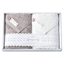 実りの秋の贈り物 フェイスタオル2P 今治ジェンヌ 約33×80cm 0.3kg 綿100%