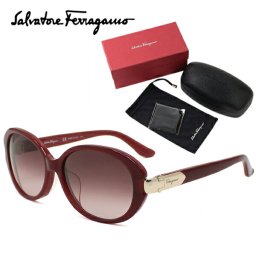 Salvatore Ferragamo サルヴァトーレ フェラガモ サングラス レディース ブランド アイウェア UVカット 日焼け対策 メガネ ケース付 プレゼント ギフト アジアンフィット 国内正規品 SF798SA-613