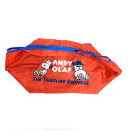 PEANUTS アンディ&オラフ ランチエコバッグ RD ランチ バッグ レッド グッズ