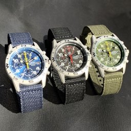 セイコー 腕時計 手表 ユニセックス ミリタリー 選べる3モデル SEIKO 安心 保証 メンズ 父の日 レディース 母の日 クロノグラフ 防水 日付表示 息子 娘 彼氏 大学生 男性 父 母 誕生日 就職祝い プレゼント ナイロン 成人 卒業 入学