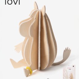 ロヴィ Lovi MOOMIN BY LOVI Snorkmaiden 9cm ムーミン フローレン スノークメイデン スノークのおじょうさん クリスマス オーナメントカード グリーティングカード 北