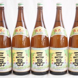 5本セット(三岳芋焼酎(鹿児島県)) 1800ml×5本