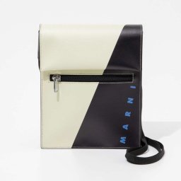 マルニ MARNI SBMQ0036A2 P7948 ショルダーバッグ CROSSBODY W/ FLAP メンズ バッグ クロスボディ トライベッカ ミニバッグ バイカラー スモールバッグ