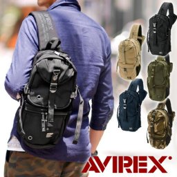 ボディバッグ メンズ レディース ブランド アヴィレックス AVIREX avx305 正規取扱店 男女兼用 ワンショルダー バッグ 自転車 バイク カジュアル 斜めがけ 送料無料 プレゼント ギフト ラッピング無料 通販