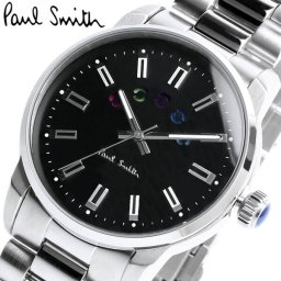 ポールスミス Paul Smith 腕時計 メンズ ステンレスベルト Block 42mm クラシック ブランド 人気 ウォッチ ギフト プレゼント P10024