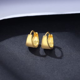ピアス 両耳用 レディース キュービックジルコニア シルバー925 イエローゴールド ce20101311