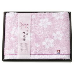 【送料無料・包装無料・のし無料】咲染桜 今治バスタオル SZ-2501(B4) ギフト 敬老の日 入学祝い 卒業祝い 就職祝い 結婚祝い 誕生日 出産祝い 引越祝い 香典返し 新盆 初盆 御礼 お中元 内祝い 快気祝い ご挨拶 志 法事