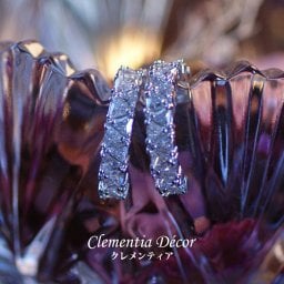 ピアス レディース ダイアナ　トリリアント　カット　ピアス金属アレルギー 対応 【ピアス レディース】【トリリアントカット】   プレゼント 母の日 誕生日 プレゼント 女友達 ギフト  結婚記念日 妻