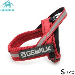ジウォーク GEWALK アドベンチャー シーカー エコ ハーネス T型 S レッド