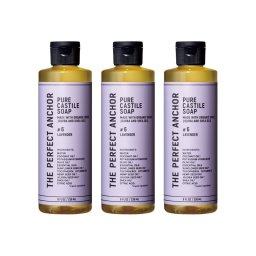 ザ・パーフェクトアンカー ピュアカスチールソープ　 236ml #6 ラベンダー 3本セット ボディケア