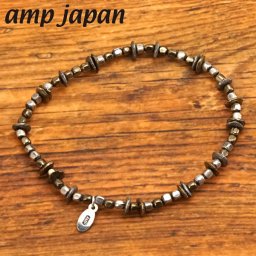 【クリーナープレゼント】amp japan アンプジャパン ビーズブレスレット パワーストーン 日本製  11AHK-680 正規品 ホワイトデー バレンタインデー クリスマス 結婚記念日 還暦祝い 入学 卒業 入社祝い 退職 プレゼント ギフト 贈り物 恋人 夫婦 母の日 父の日 