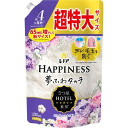 P&Gジャパン レノアハピネス夢ふわタッチ リラックスナイトホワイトムスクの香り 詰替 超特大サイズ 1285ml