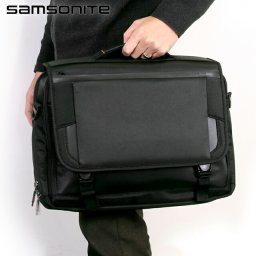 サムソナイト ブランド ブリーフケース メンズ ビジネスバッグ PRO 15.6 Slim Messenger ビジネスカバン パソコンバッグ 126361-1041 ブラック バッグ おしゃれ