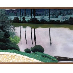 フェリックス ヴァロットン The Dordogne In Vitrac A3 サイズ ポスター アート おしゃれ 絵画 インテリア 北欧 イラスト マット紙 艶消し アートパネル 額 フレーム デザイン 壁掛け ギフト 新築祝い ディスプレイ 引越し祝い　新生活　空間デザイン 