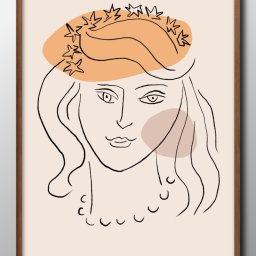 アンリ マティス マチス デッサン A3 サイズ ポスター アート おしゃれ 絵画 インテリア 北欧 イラスト マット紙 艶消し アートパネル 額 フレーム デザイン 壁掛け ギフト 新築祝い ディスプレイ 引越し祝い　新生活　空間デザイン 