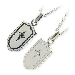 SAINTS Design セインツ  ペアネックレス 大人 ホワイト 人気 ブランド