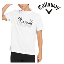 キャロウェイ メンズ ゴルフウェア 半袖シャツ クローズドメッシュ 半袖モックネックシャツ C24134105 Callaway Golf  【2024年春夏モデル】 お誕生日祝い お祝い 記念品 お父さん 父の日 彼氏 男性 30代 40代 50代 60代  還暦祝い 敬老の日 人気プレゼント プレゼント