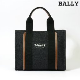 バリー ブランド トートバッグ レディース BALLY ドライヴァリア キャンバス 6302438 ブラック バッグ おしゃれ プレゼント ギフト