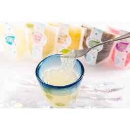期間限定販売11月迄【パティスリーカシュカシュ】くずきり風ジュレ （5個入り・化粧箱）【新感覚ジュレ】涼菓 ゼリー お手土産 接待 夏 高級 ギフト 御中元