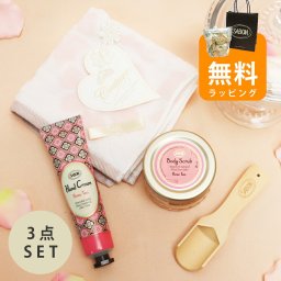 サボン SABON ハンドクリーム 30ml ボディスクラブ60g ハンカチ 3点セット 正規品 ギフト プレゼント ハンドケア 喜ばれるギフト 2026 香り オリジナルセット