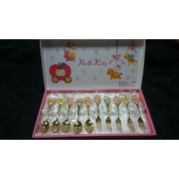 キティちゃん ハローキティ スプーン&フォーク10Pセット 日本製 2010 サンリオ SANRIO 猫 ネコ ポイント消化