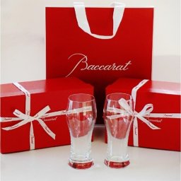 バカラ Baccarat オノロジー OENOLOGIE ビアタンブラー ペア【バカラ手提げ紙袋・リボン付属】【御結婚御祝・内祝・新築・還暦御祝・御礼・寿・ギフト包装】