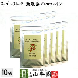 【無農薬】カムカムパウダー 40g×10袋セット ペルー産 粉末 ノンカフェイン ビタミンC ヨーグルト スムージー 苗 サプリ 健康茶 妊婦 ダイエット セット ギフト プレゼント プチギフト お茶 敬老の日 2026 内祝い お返し