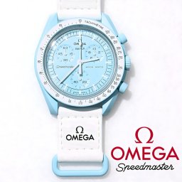 OMEGA×Swatch MoonSwatch Mission to Uranus バイオセラミック 腕時計 ギフト