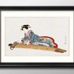 長谷川 雪堤 A3 サイズ ポスター アート おしゃれ 絵画 インテリア 北欧 イラスト マット紙 艶消し アートパネル 額 フレーム デザイン 壁掛け ギフト 新築祝い ディスプレイ 引越し祝い　新生活　空間デザイン