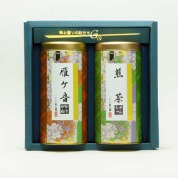 お茶ギフト 2缶セット（F-35) お茶の贈り物 お茶 ギフト 煎茶 かりがね 日本茶