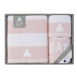【ギフト対応無料】ベビー GAP ボーダーベア ピンク (54-5039300) ※送料無料(北海道・沖縄は除く)