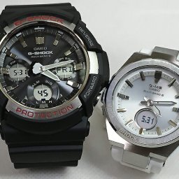カシオ 恋人たちのGショック ペアウォッチ G-SHOCK BABY-G GAW-100-1AJF MSG-W200-7AJF 電波ソーラー 送料無料 国内正規品 記念日 誕生日 プレゼント お揃い ブラック 黒 ホワイト 白 クリスマス お祝い 結婚 婚約 20代 30代 40代 50代 カップル 夫婦