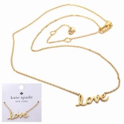 Kate spade ケイトスペード アウトレット アクセサリー SAY YES LOVE ペンダント ネックレス KI174 700