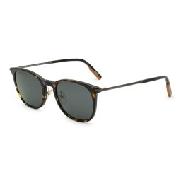 ゼニア ZEGNA サングラス ノーズパッド UVカット アイウェア バタフライ EZ0146-D/S 52A 54 Ermenegildo Zegna エルメネジルド・ゼニア メンズ ハバナ+ガンメタル+グレー