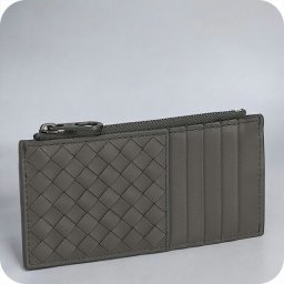 ボッテガ・ヴェネタ コインケース メンズ ブランド BOTTEGA VENETA イントレチャート レザー 566430-V47W1 ダークブラウン