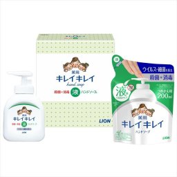 キレキキレイ液体ハンドソープセット　LBH-6P LBH-6P  粗品 景品 記念品 来場記念 来店促進 ノベルティ プチギフト