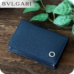 ブルガリ 名刺入れ メンズ ブランド BVLGARI 280299 DSAP ネイビー