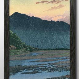 川瀬巴水 A3 サイズ ポスター アート おしゃれ 絵画 インテリア 北欧 イラスト マット紙 艶消し アートパネル 額 フレーム デザイン 壁掛け ギフト 新築祝い ディスプレイ 引越し祝い　新生活　空間デザイン 