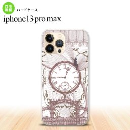 iPhone13ProMax iPhone13 Pro Max ケース ハードケース 時計 妖精 シック iPhone13 プロ マックス 6.7インチ おしゃれ かわいい メンズ レディース キッズ デザインたくさん nk-i13pm-1254